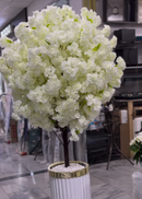 Arranjo artificial Cerejeira Branca